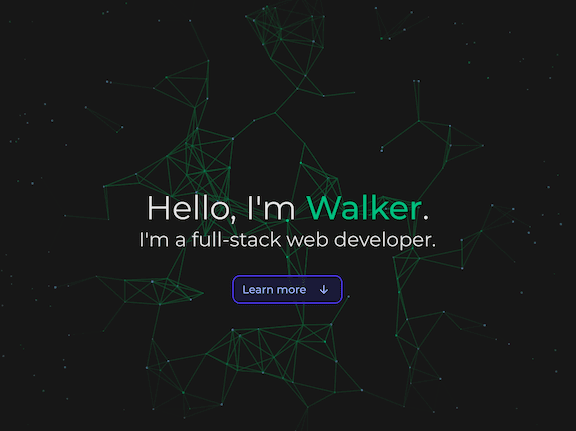 A screenshot of this site's homepage.